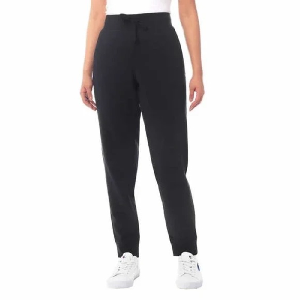 Champion Black Fleece Drawstring Waist Jogger Sweatpant Pants Women's Size XXl